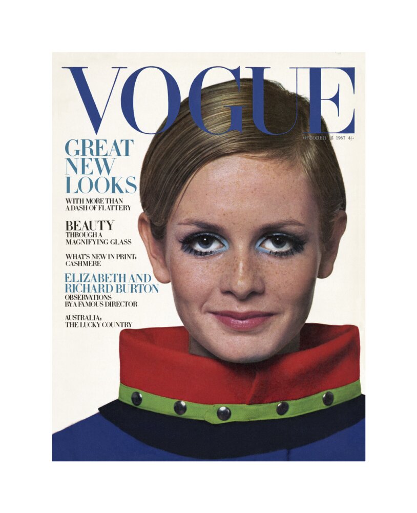 Twiggy, Vogue October 1967 Art Print by Ronald Traeger | King & McGaw