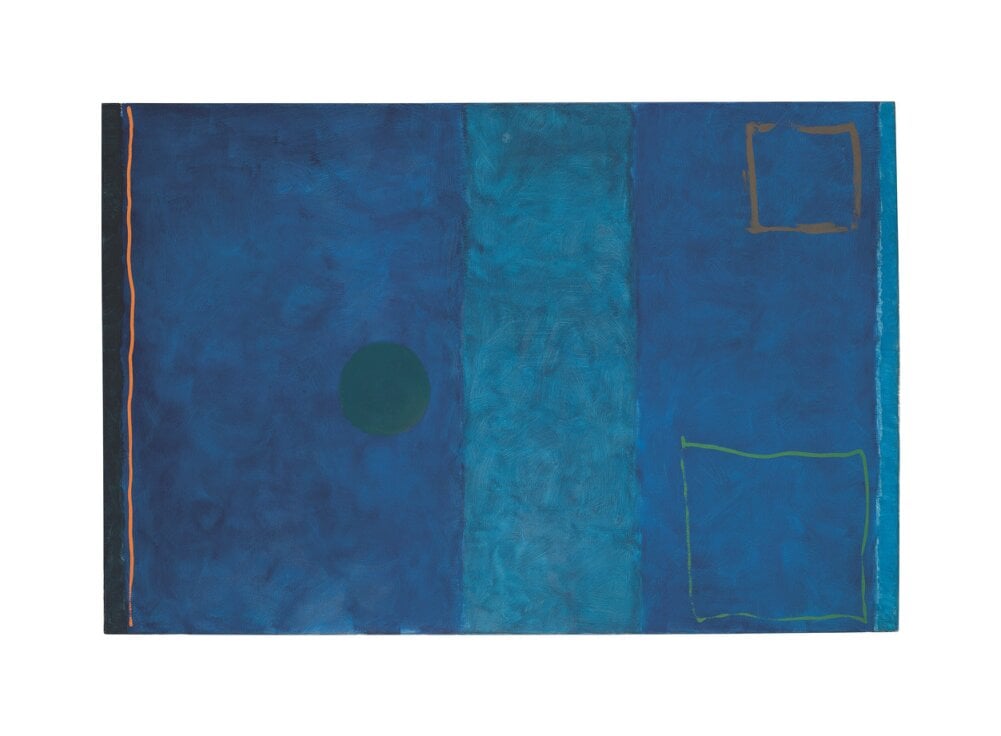 Blue Painting : September 1961 - September 1962 by Patrick Heron - art  print from King & McGaw