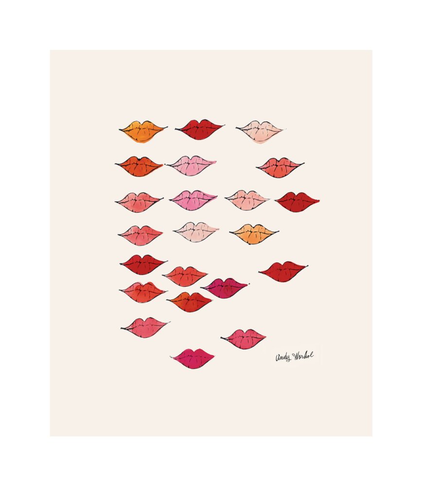 Stamped) Lips c 1959（アンディ ウォーホル） ポスター販売の